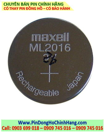 Pin ML2016 _Pin sạc Maxell ML2016 