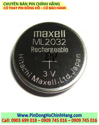 Pin ML2032: Pin sạc 3v Maxell ML2032  