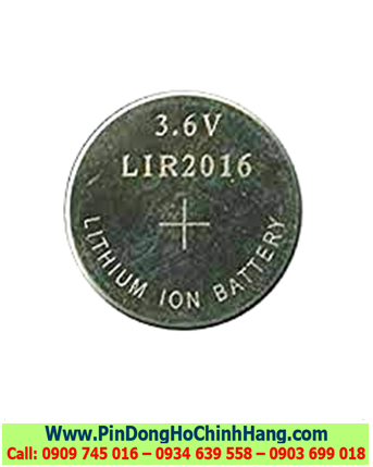 Pin sạc Lithium Li-ion LIR2016