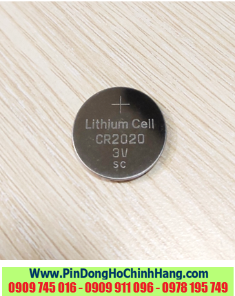 Pin CR2020 lithium 3v