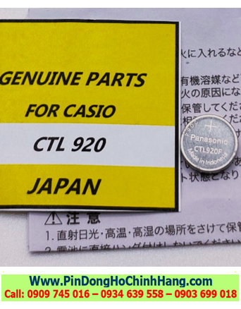 Pin SOLAR Panasonic CTL920F